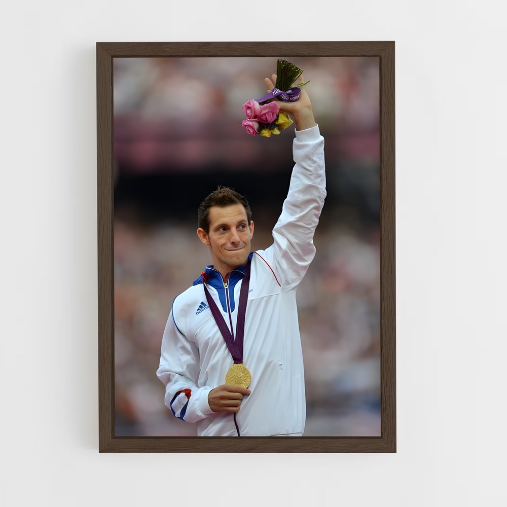 Poster L'Or Olympique – affiche Athlétisme (vue 5)